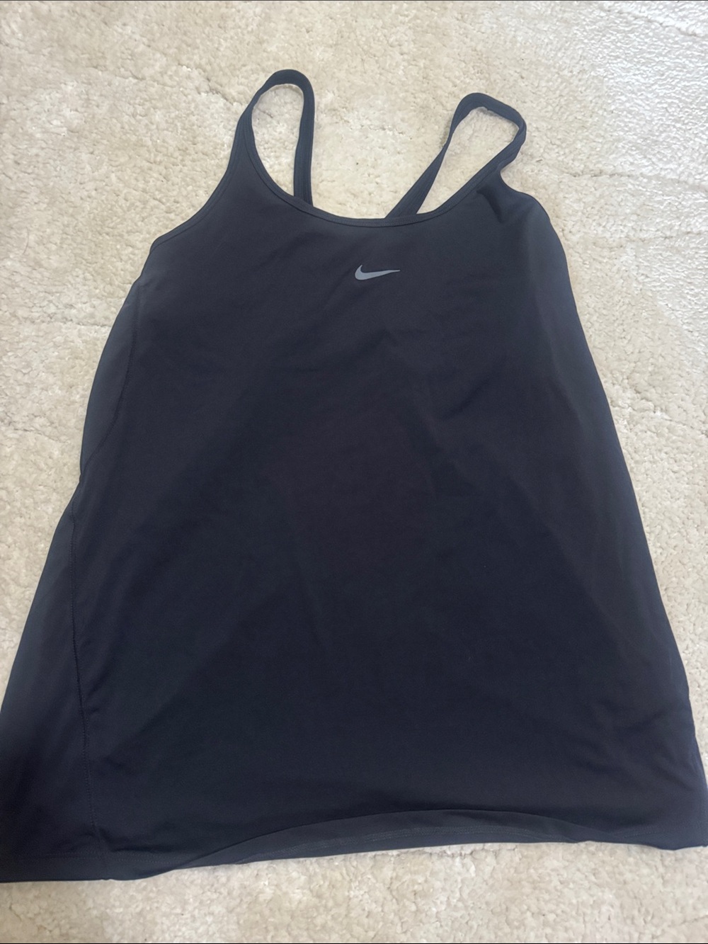 Nike Black Women’s Athletic Tank with Swoosh